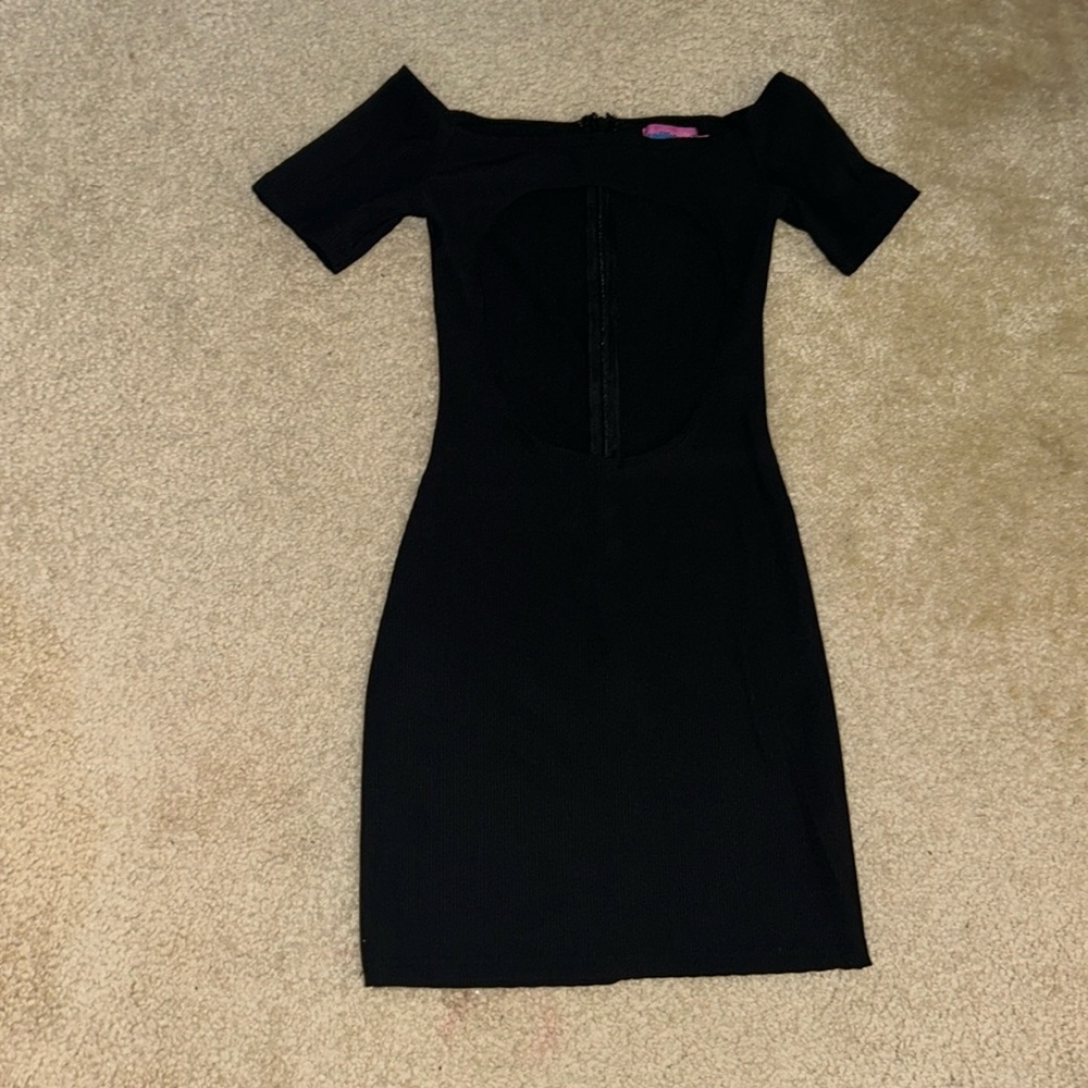 Bodycon cutout dress